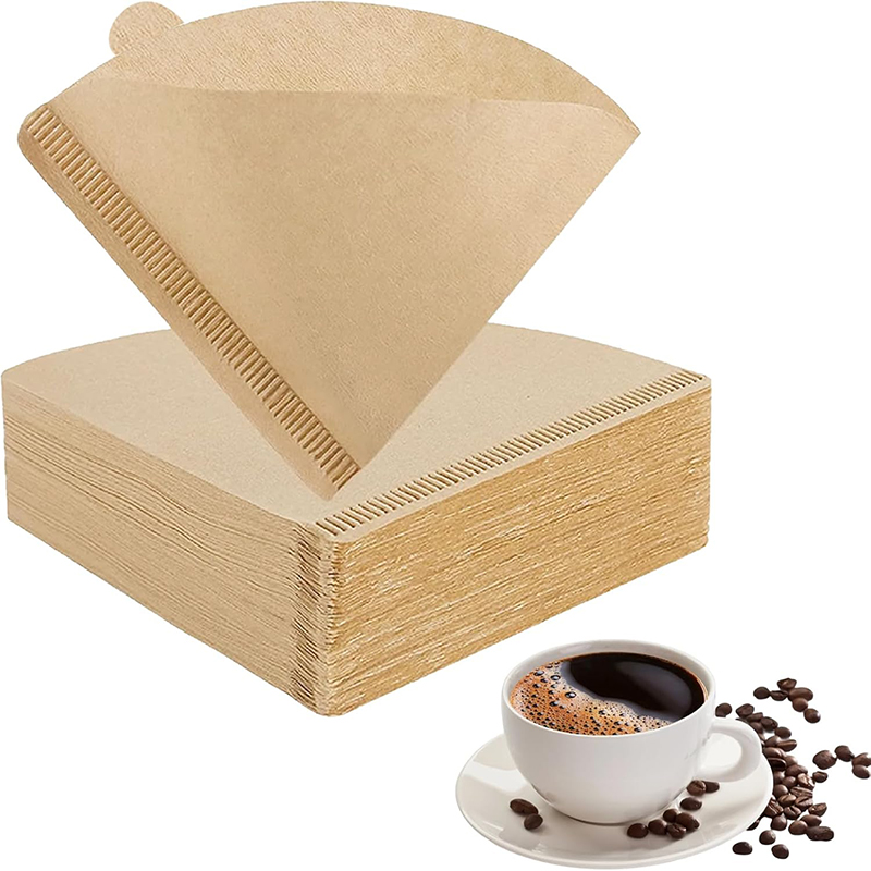 Coffee Equipment Espresso - 100 Buah Kertas Filter Kopi (1-4