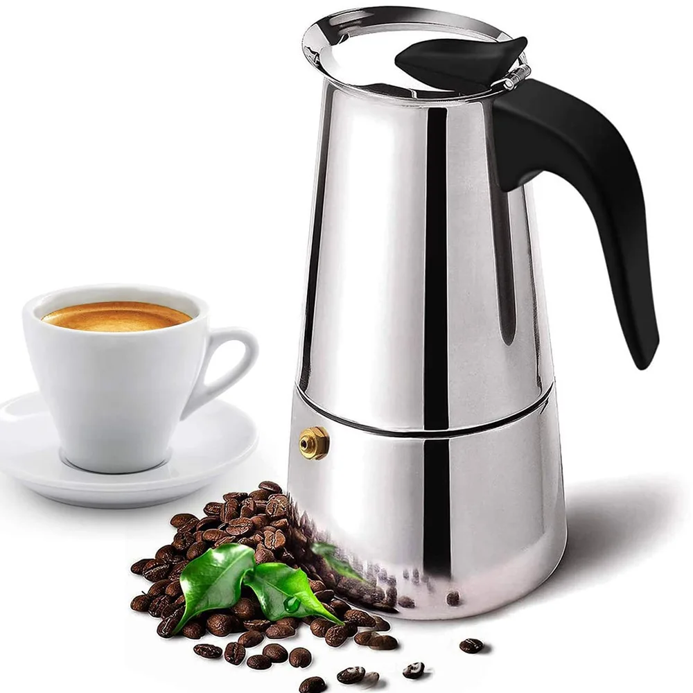 Coffee Equipment Wdt - Pembuat Kopi Moka Baja Tahan Karat
