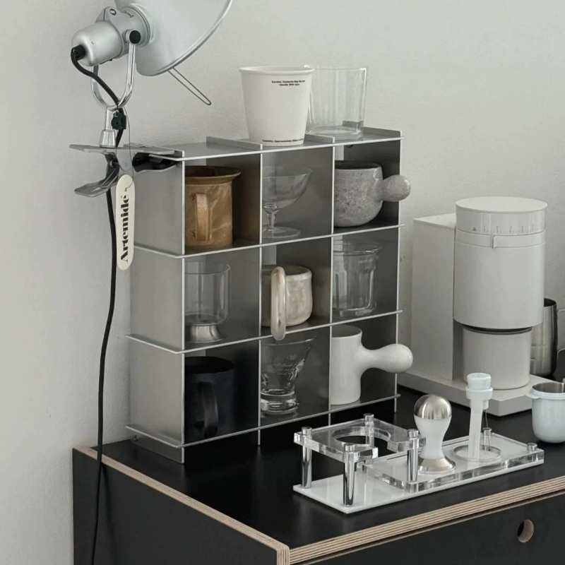 Rak Penyimpanan Cangkir Minima - Coffee Equipment Rack ulasan dan harga