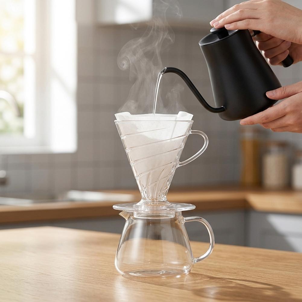 Filter Kopi V30, 20 Buah Filte - Coffee Equipment Cleaner ulasan dan harga