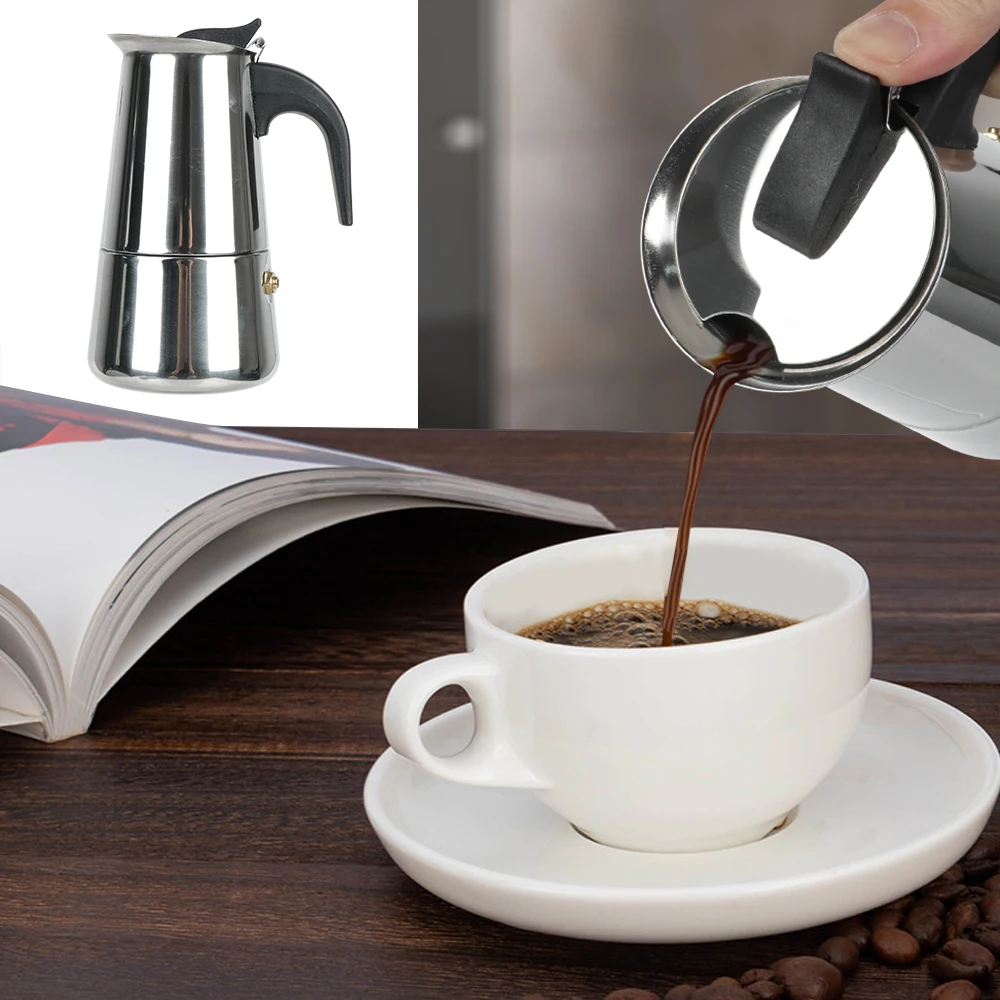 Pembuat Kopi Moka Baja Tahan K - Coffee Equipment Wdt ulasan dan harga