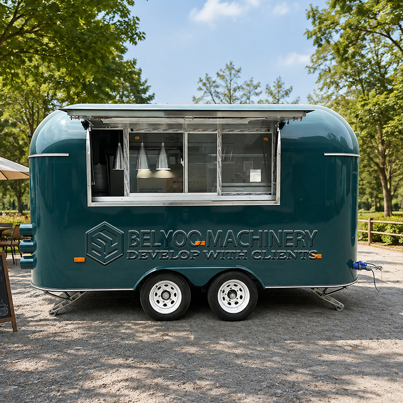 Trailer Makanan Komersial Bely - Coffee Equipment Usa ulasan dan harga