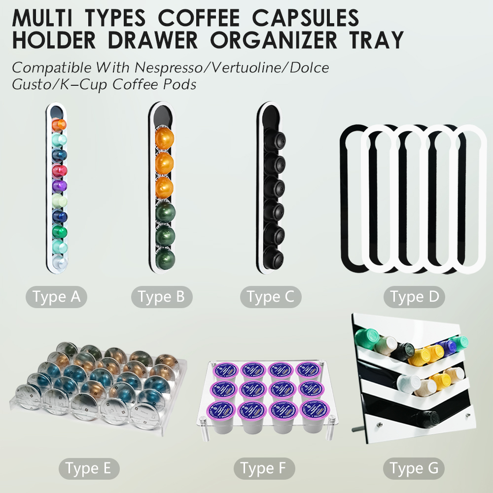 Dudukan kapsul kopi Multi jeni - Coffee Equipment Rack ulasan dan harga