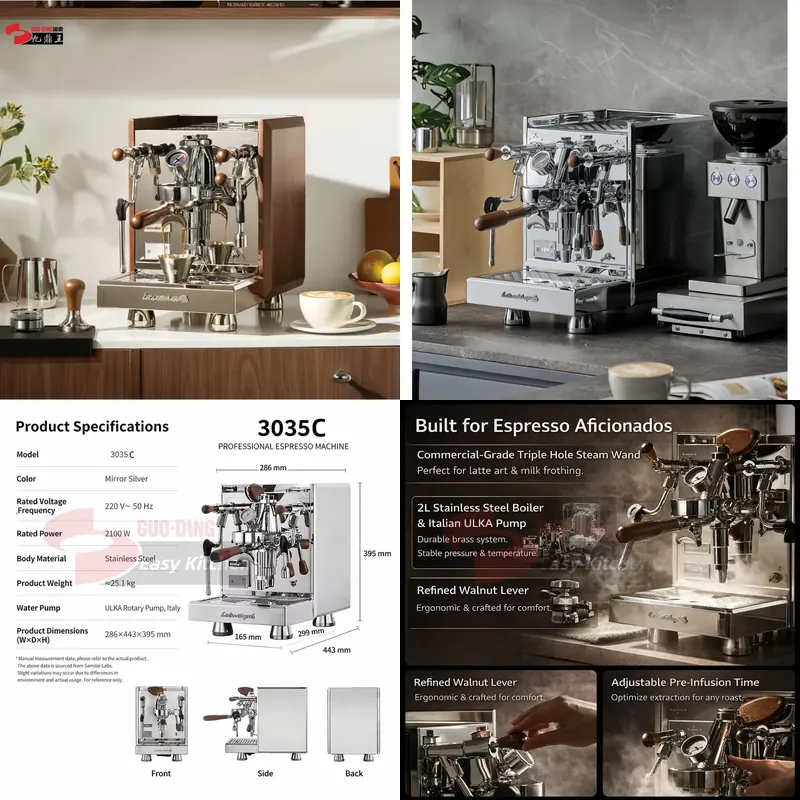 【CHIMU HOME】Mesin Kopi Espress - Coffee Equipment For Espresso Machine ulasan dan harga