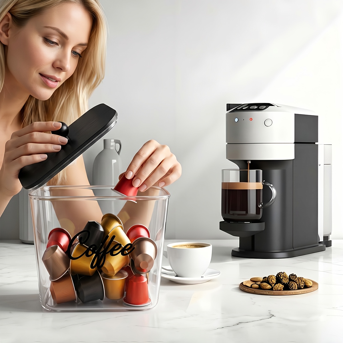 Tempat Penyimpanan Pod Kopi de - Coffee Equipment Rack ulasan dan harga