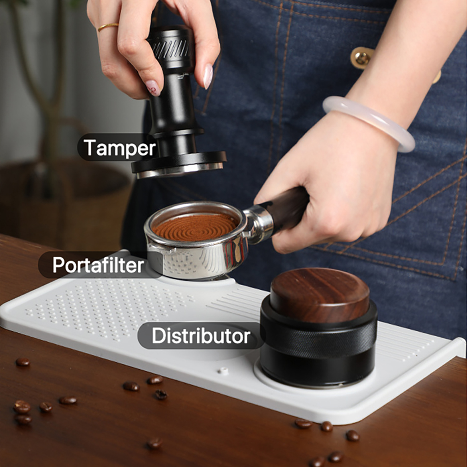 Alas Penyangga Tamper Kopi, Du - Coffee Equipment Rack ulasan dan harga