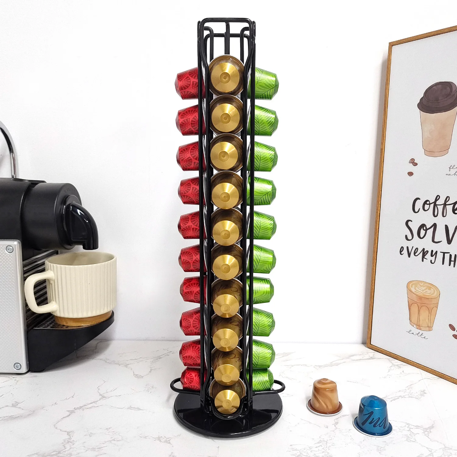 1 buah pemegang Pod kopi Nespr - Coffee Equipment Rack ulasan dan harga