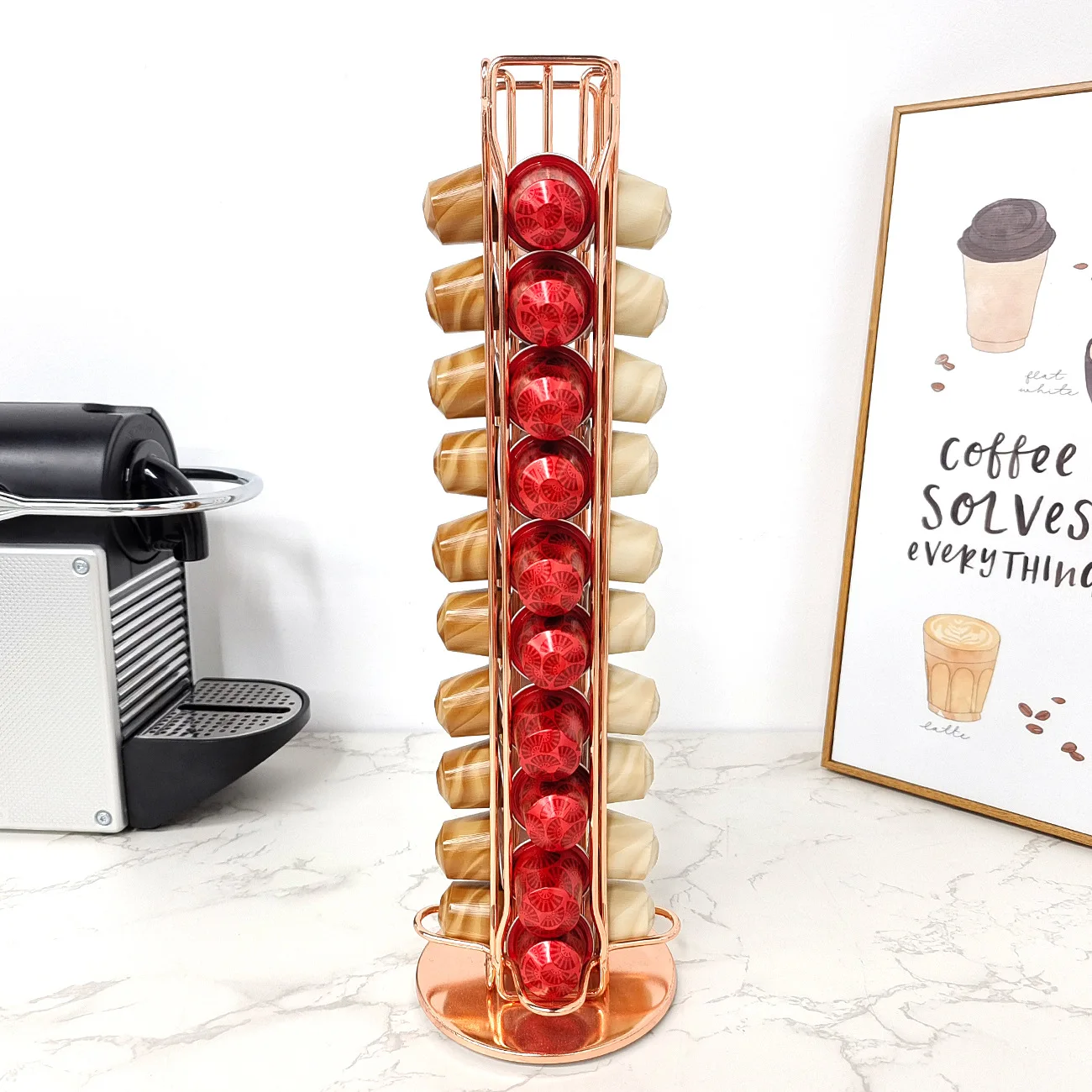 1 buah pemegang Pod kopi Nespr - Coffee Equipment Rack ulasan dan harga