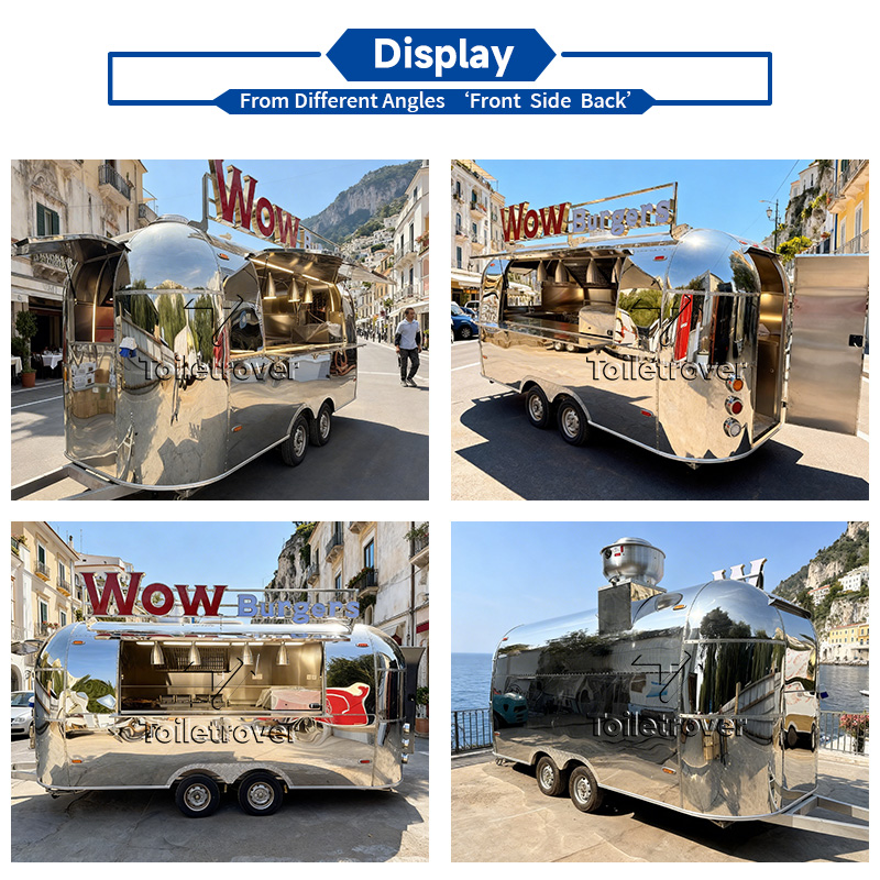 Trailer Makanan dari Baja Anti - Coffee Equipment In China ulasan dan harga