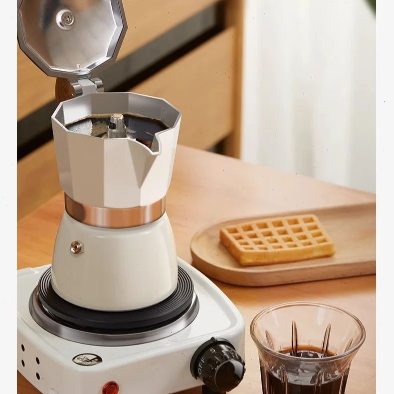 Set Pembuat Kopi Moka Pot Berb - Coffee Equipment Usa ulasan dan harga